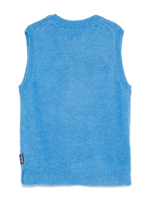 Gilet bambina azzurro MC2 SAINT BARTH Kids | JOEY JR 00051G33 PATCH